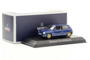 1:43 Renault Clio Williams 1996 Metallic Blue Norev 517521 - Picture 1 of 3