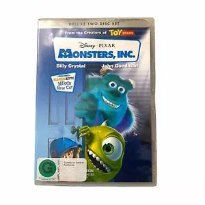 Monsters Inc DVD Disney Pixar Billy Crystal John Goodman Region 4 - Picture 1 of 4
