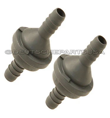 AUDI A4 TT VW PASSAT 1.8 PCV CÁRTER VENTILACIÓN VACÍO VÁLVULA DE RETENCIÓN 06A133528D JUEGO 2  Foto 1 de 2