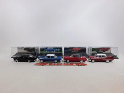 4x Eaglemoss 1:43 Opel Captain: P II + 1955-1958 +'54 + P1 Sg / Mint +( Box) # - Image 1 of 4