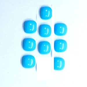 Synthetic Sleeping Beauty Turquoise Cushion Cabochon 6mm to 25mm Loose Gemstone - Picture 1 of 2