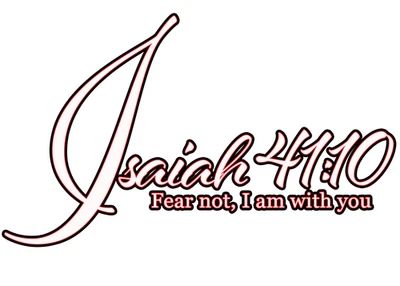 Isaiah 41 UV DTF PermaSticker Drinkware, Vehicles, Appliances, Etc.  BIBLE VERSE - Image 1 of 4