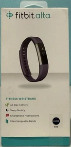 Fitbit Alta Fitness Wristband Activity Tracker Large Purple-BRAND NEW SEALED - Picture 1 of 2