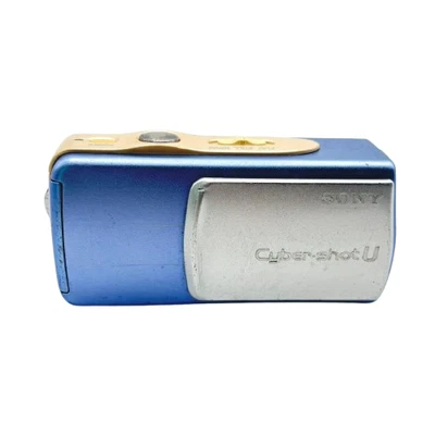 ”AS IS” Sony Cyber-shot DSC-U10 Blue Digital Camera - Image 1 of 4