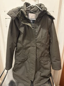 Napapijri Geographic Giacca con Cappuccio Puffer Donna Taglia Media Cerniera Anteriore Spessore - Foto 1 di 14