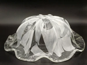 LA MURRINA - MURANO GLASS - PARALUME/CAPPELLO PER LAMPADARIO - VINTAGE '60/70 - Imagen 1 de 11