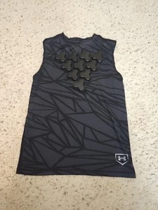 Under Armour Heart Guard Baseball Shirt Chest Protector Tank Youth Boys Sm/ Med - Picture 1 of 1