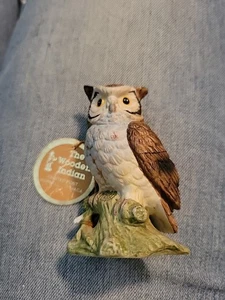 Figura Búho Lefton La Etiqueta India Madera 01000 - Imagen 1 de 7