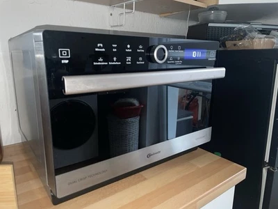 Bauknecht MW 3391 SX Mikrowelle mit Grill Oder Nd Heißluft - Edelstahl - Bild 1 von 4