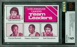 1975-76 TOPPS #125 GOODRICH -RUSSELL TL PROOF BGS 9 MAC SOLO FINEST $1250 CARD * - Picture 1 of 8