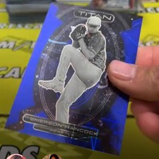 Chronicles Baseball 2023 Emerson Hancock Titan Blue Velocity Prizm /99 