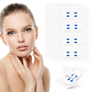 128 Pcs Face Lift Tape Invisible Face Lifting Tape for Double Chin Saggy Skin - Picture 1 of 7