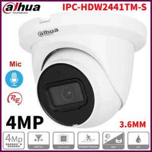 Dahua IPC-HDW2441TM-S 4MP Wizsense H.265 Dome IP Camera IR PoE SMD+ in Mic 3.6MM - Picture 1 of 15