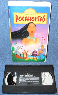 A WALT DISNEY MASTERPIECE - POCAHONTAS VHS - 5741 IN CLAMSHELL CASE - NICE Foto 1 de 4