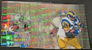 1995 Playoff Prime Fantasy Team 20 Card Insert Acetate Set Favre Marino Emmitt - Picture 1 of 2