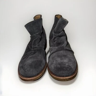 Women’s 8.5 “aqua Soft” Suede Leather Boot Shoes Leather Upper And Sock. Cambodi - Image 1 of 4