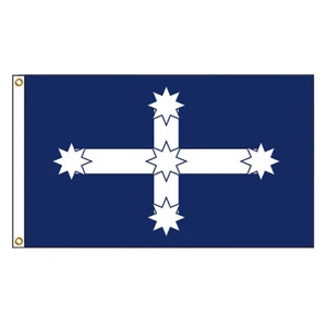 2PC x Large Eureka Stockade Flag Australia Day Heavy Duty Outdoor 150cm x 90cm - Picture 1 of 6