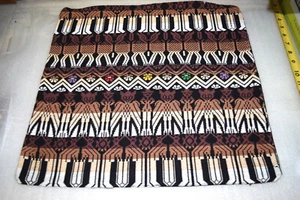 Hand Made Hand Woven Neutral Color Pillow Cover from Guatemala - Unique patterns - Picture 1 of 5