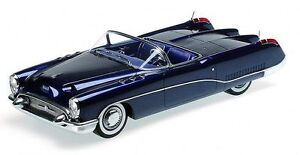 Minichamps 1953 Buick Wildcat 1 Concept Dark Blue 1:18 *New!
