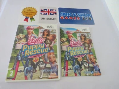 Barbie & Her Sisters Puppy Rescue (Nintendo Wii pal - Image 1 of 4
