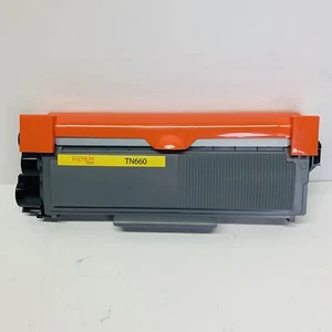 Brother TN-660 BR-TN-660 Black Toner Cartridge Ink HL-L2300D Premium Tone - Picture 1 of 8