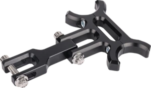 THRASHIN SUPPLY CO. Holeshot Riser Gauge Relocation Bracket Black TSC-2215 - Foto 1 di 1