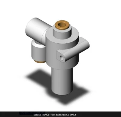 SMC ZFB201-07 Air Suction Filter –100 to 0 kPa 1/4" OD Line - Image 1 of 2