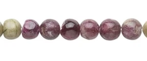 14" Strand Multi Tourmaline Natural 4mm Hand-Cut Round Beads - Picture 1 of 2
