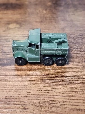 Vintage Matchbox Lesney  No.64 A1 Scammell Military Breakdown Truck DAMAGE READ! - Image 1 of 4
