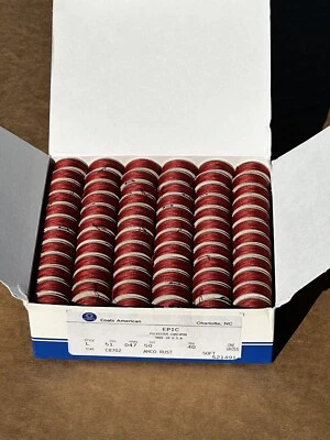 Abrigos bobinas preenrolladas talla L 144 piezas Amco Rust Tex40 Epic Poly Corespun B28 Foto 1 de 2