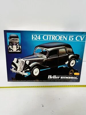 HELLER KIT DI MONTAGGIO 1/24 CITROEN 15CV RARE!!! - Immagine 1 di 4