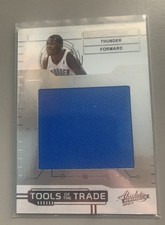 2010-11 Absolute Memorabilia Kevin Durant Tools for The Trade /99 Jumbo Jersey