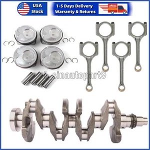 Crankshaft + Connecting Rod 23510-2E001 + Piston Rings kit for Hyundai Kia Forte - Bild 1 von 15