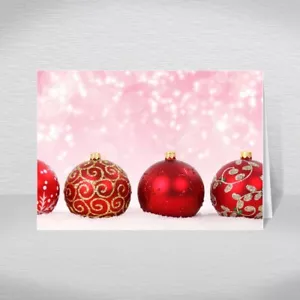 Weihnachten Tisch Tisch Namen Karten Gastgeschenke Hochzeit Geschäft Büro Party Kugel - Bild 1 von 1