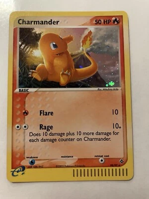🔥 Pokemon Card Dragon Charmander 98/97 Secret Holo Rare 2003 - Image 1 of 4