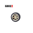 Pro Ball Bearing 11Mm 1/64 Custom Alloy Hot Wheels Disc Brakes Rubber Tires Rims