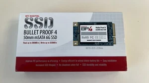256GB MyDigitalSSD Bullet Proof 4 (BP4) SATA III 6Gbps 50mm Full Size mSATA SSD - Picture 1 of 2