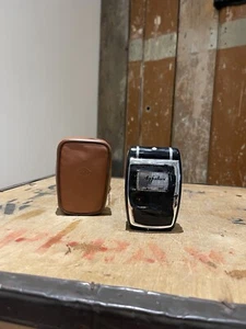 Vintage German Agfalux Agfa Camera Flash Unit w/ Original Case AGFA GEVAERT AG - Picture 1 of 20