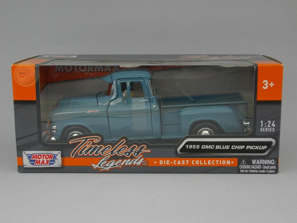 GMC Blue Chip Pick-up (1955) - Motormax 1:24 - MX79382BL - Immagine 1 di 1