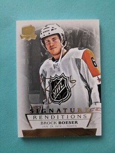 2017-18 The Cup. Signature Renditions. Brock Boeser ... rookie auto.
