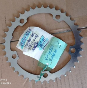 PLATO OVALADO SHIMANO BIOPACIO 40 DIENTES ACERO GRANAGGIO VINTAGE - Imagen 1 de 2