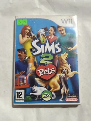 The Sims 2: Pets (Nintendo Wii, 2007) Vgc With Manual  - Image 1 of 3