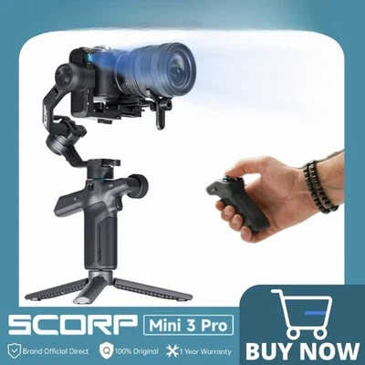 Cardán 3 en 1 para cámaras de acción sin espejo y teléfonos inteligentes con seguimiento de IA carga de 2 kg Foto 1 de 4