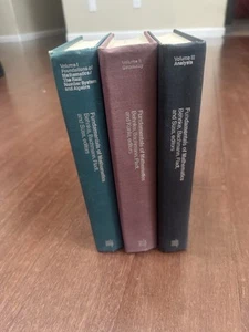 Fundamentals Of Mathematics Vols. 1-3 by Behnke HB Algebra Geometry Analysis - Picture 1 of 9