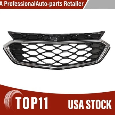 Front Bumper Grille Fits 2018-2020 Chevrolet Equinox New Mesh Sport Grill Foto 1 de 4