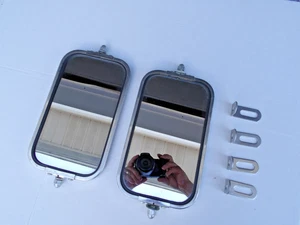 NOS VINTAGE 60's 70's FORD TRUCK F100 F250 FOMOCO JR. WESTERN CAMPER PR MIRRORS - Picture 1 of 21