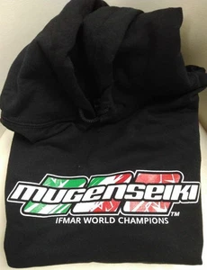 M0251 Mugen Felpa 2019 Nera con Cappuccio taglia L - Foto 1 di 1