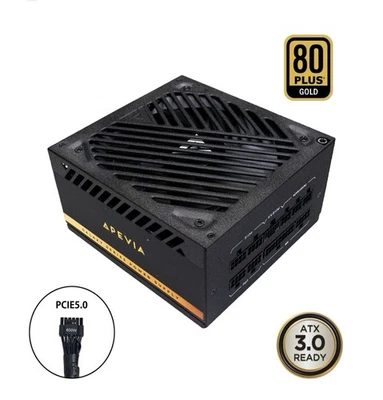 Apevia Galaxy Series ATX-GX1200W 1200W MODULAR 80+ Gold ATX Power Supply - Image 1 of 4
