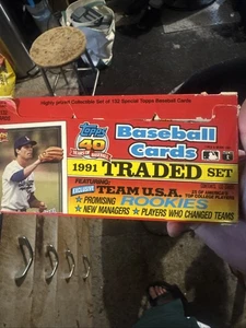 Topps Traded set di 132 1991 - Foto 1 di 7