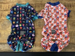 1x Fuzzyard Dog Pyjamas/pjs - Size 2 - Picture 1 of 2